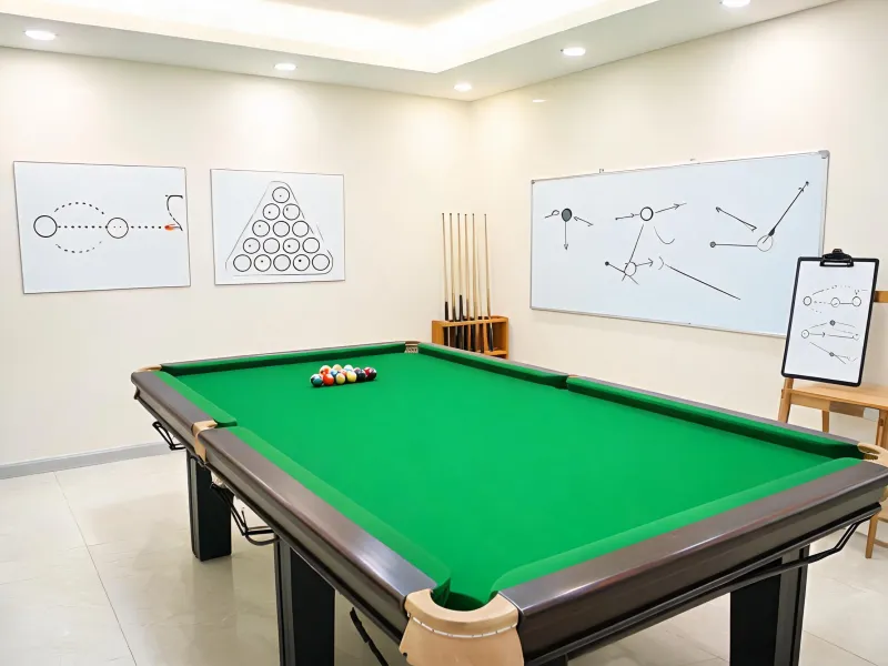 School billiards training room